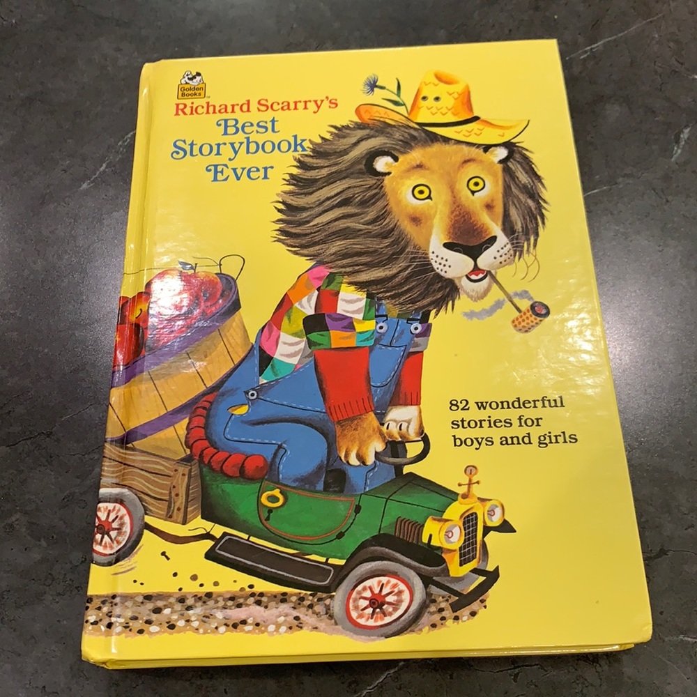 Vintage Richard Scarrys Story Book